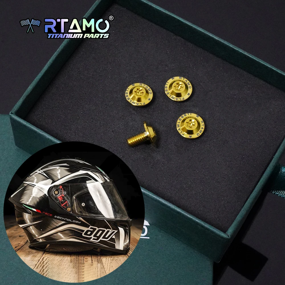 

RTAMO Титановый болт для шлема AGV K3/K4/K5 PISTA GPRR