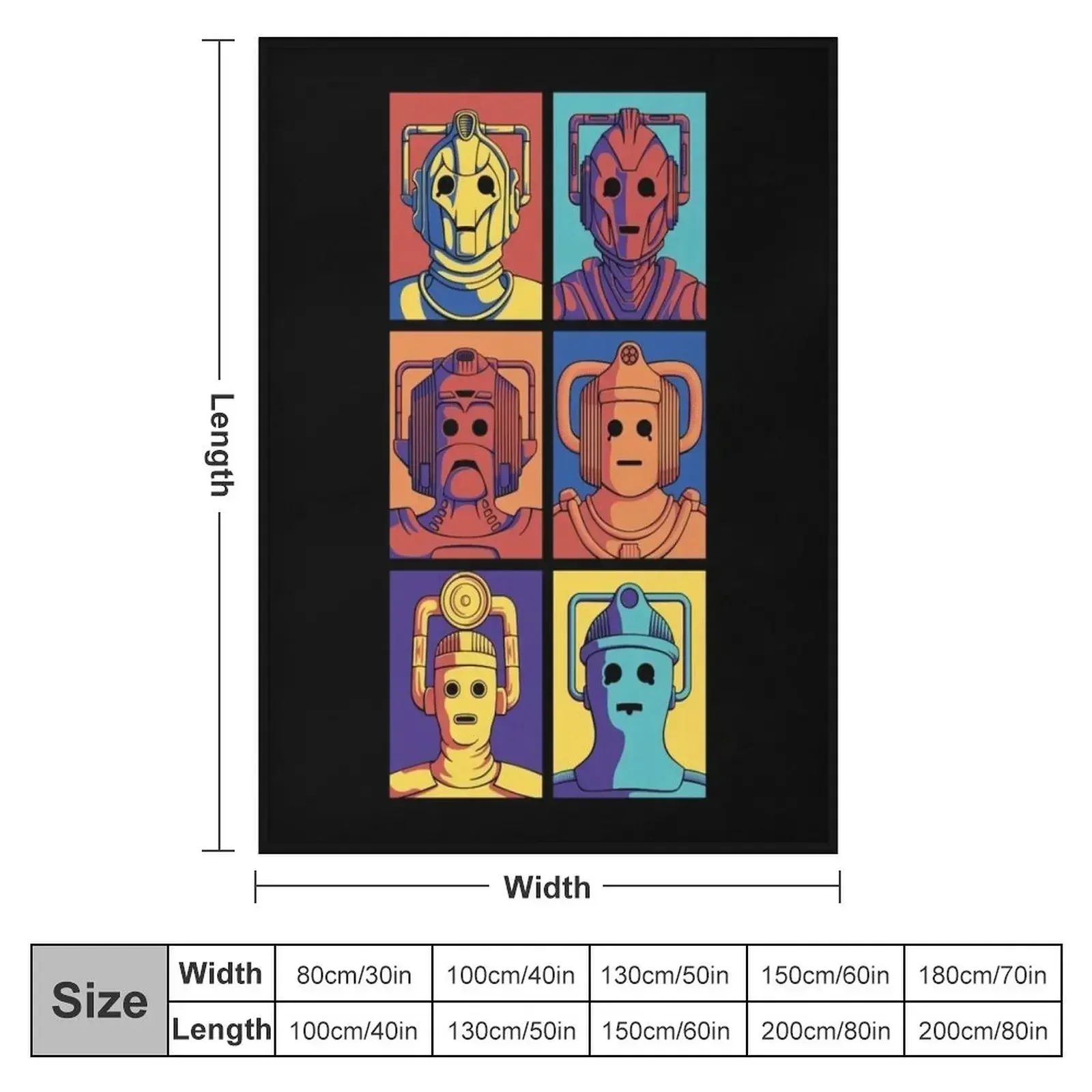 Cyberpop Evolution Throw Blanket Luxury Throw For Baby christmas gifts Bed Fashionable Multi-Purpose Blankets