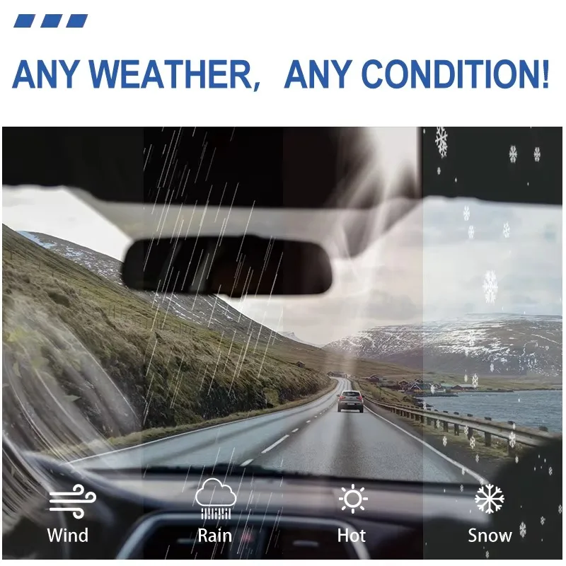 ใบปัดน้ำฝนหน้ารถยนต์สำหรับ Nissan Qashqai J10 2006 - 2013 ยางปัดน้ำฝนแบบนิ่ม 2007 2008 2009