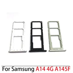 For Samsung Galaxy A14 4G 5G A145F A146B A145 A146 Sim & SD Card Tray Holder Slot Adapter Replacement Part