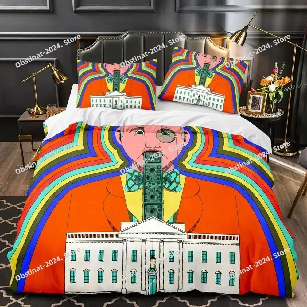 Top Print The Rise Cartoon Bedding Set Duvet Cover Bed Set Quilt Cover Pillowcase Comforter king Queen Size Boys Adult Sheet