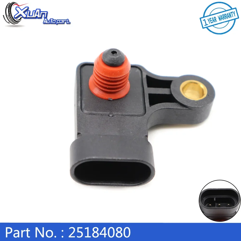 XUAN 25184080 Manifold Absolute Pressure MAP Sensor For CHEVROLET LACETTI NUBIRA REZZO DAEWOO Nubira REZZO 1.4 1.6 1.8 2.0