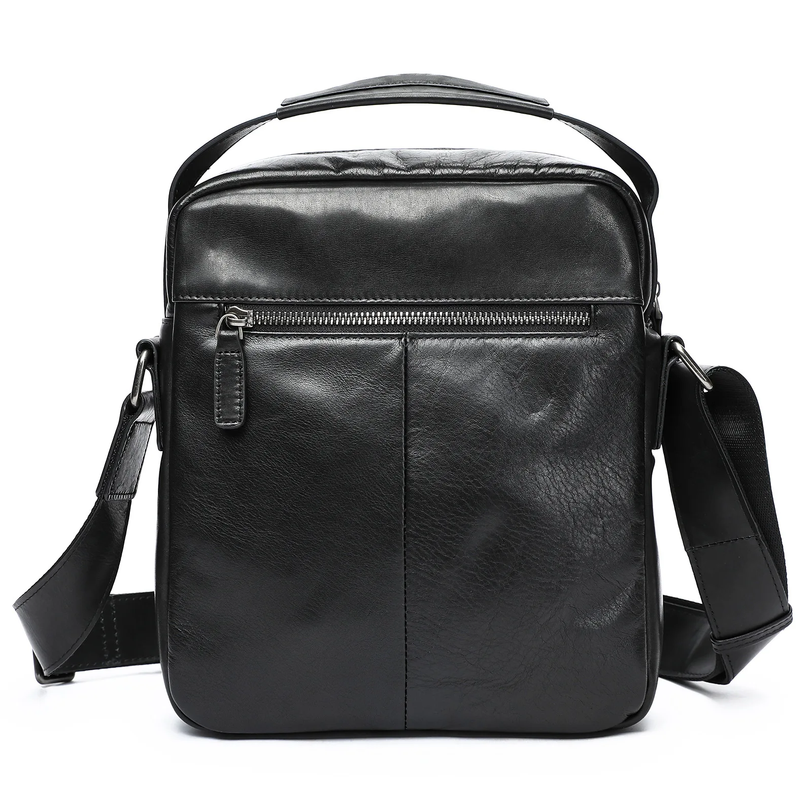 

Новые высококачественные кожаные сумки через плечо для мужчин, сумка через плечо, деловые повседневные модные сумки-тоут