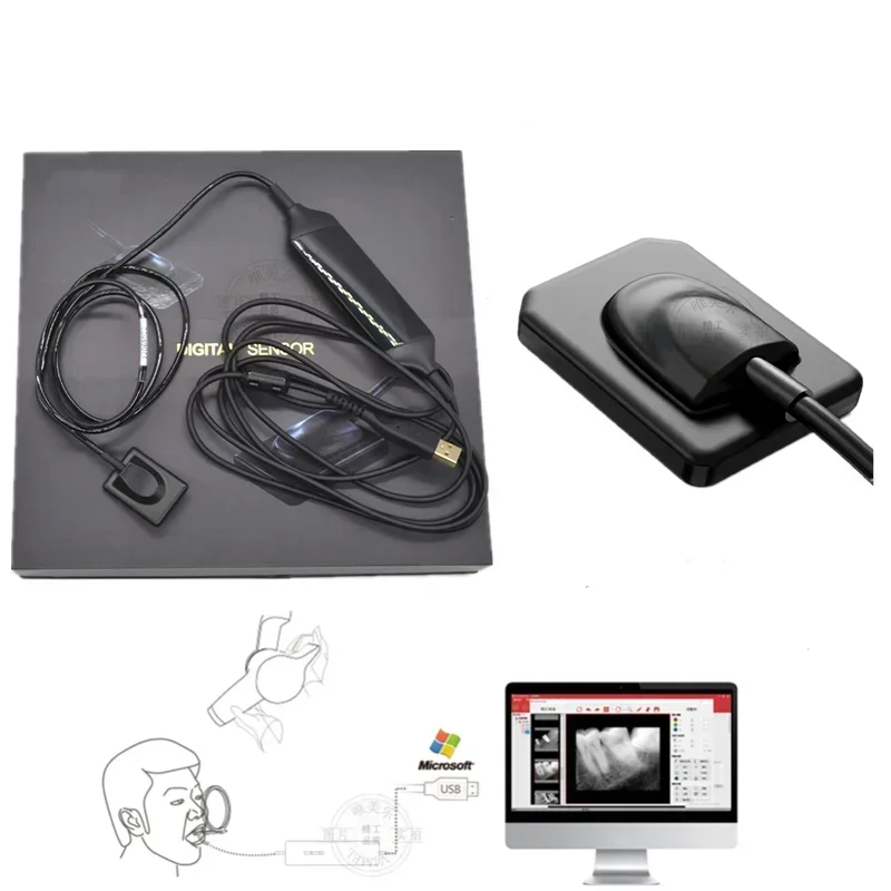 2025 Original DR730 Digital Dental Xray Sensor  Rvg Digital Software Imaging System