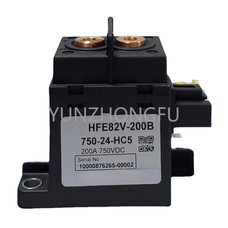 

HFE82V-200B/750-12 24-HC5 high-voltage DC relay contactor 200A 750V