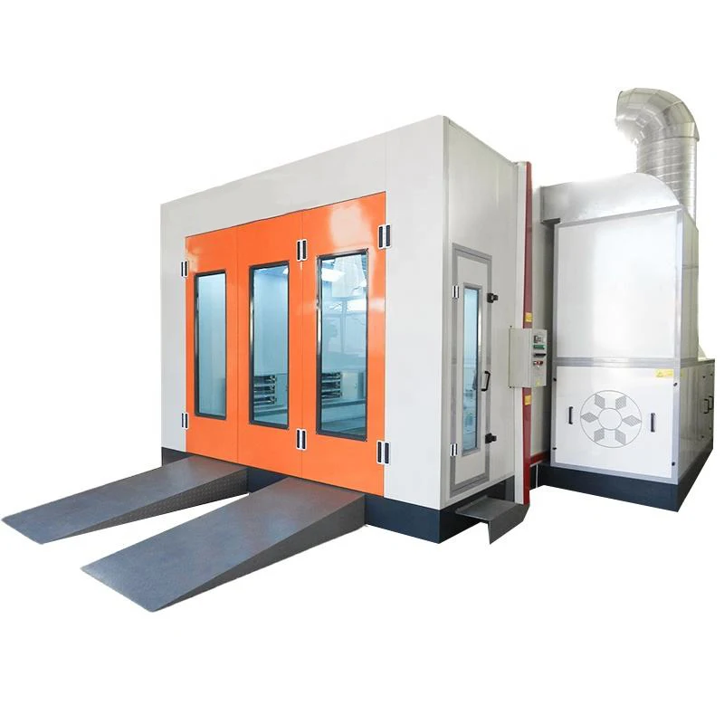 Customized Auto Body Painting Facilities Car Spray Booth Options 380v, 110v, 240v, 410v Industrial-Grade Car Paint Baking Room