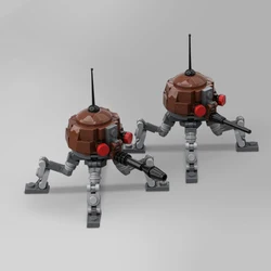 MOC Movie Space War Dwarf Spider Droid Buliding Blocks War Robot Model Set Kids Educational Building Toy For Kid Birthday Gifts