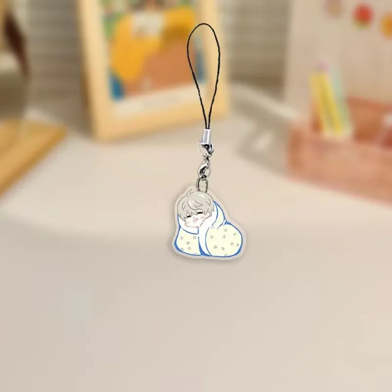 Цепочка для мобильного телефона «Love and Deep Space», кулон для школьной сумки, чехол для телефона, аксессуар-подвеска, ювелирная цепочка Caleb Sylus Rafayel