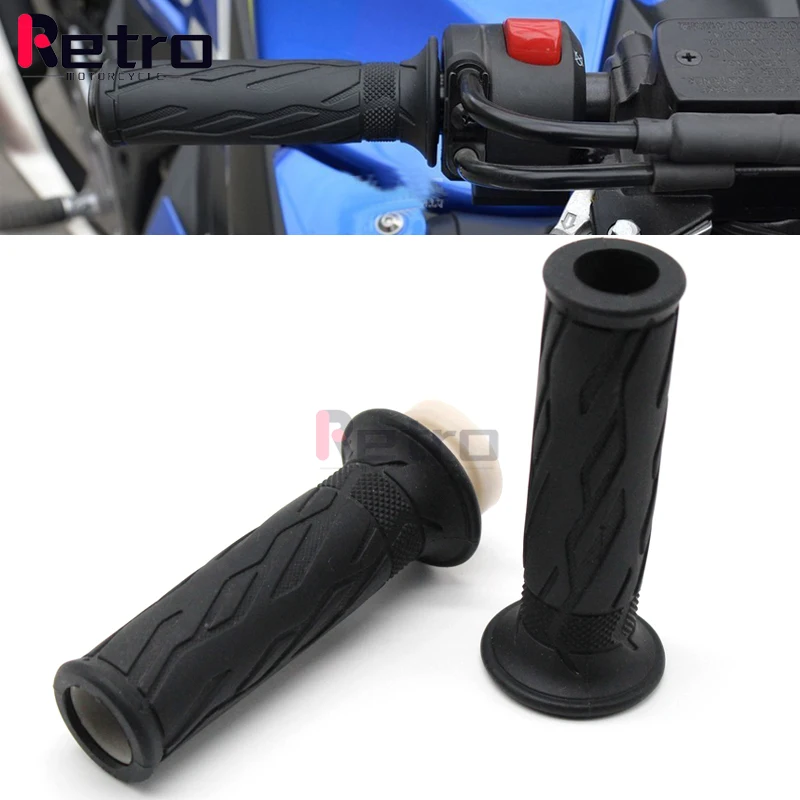 For SUZUKI GSF250 GSF400 GSF600 GSF1200 BANDIT TL1000R TL1000S Motorcycle OEM Rubber Handle Grips Handle Glue Throttle Handlebar