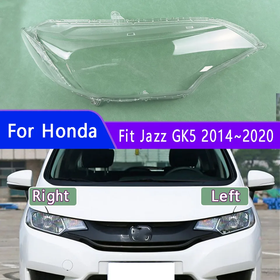 Headlight Cover Headlight Cover Lens For Honda Fit Jazz GK5 2014