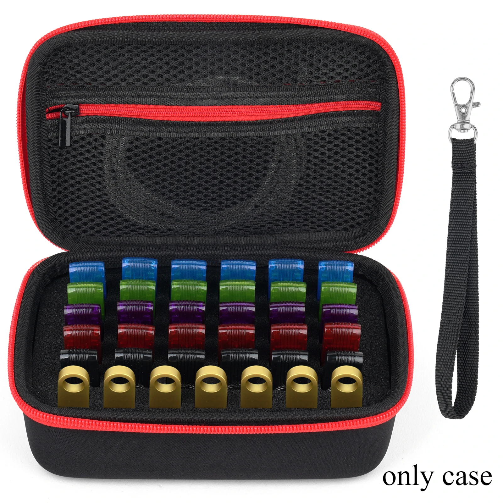 

USB Flash Drive Case, Memory Card SD SDXC SDHC Card Holder Organizer Bag , Thumb Drive Box for SanDisk SamData Samsung TOPESEL