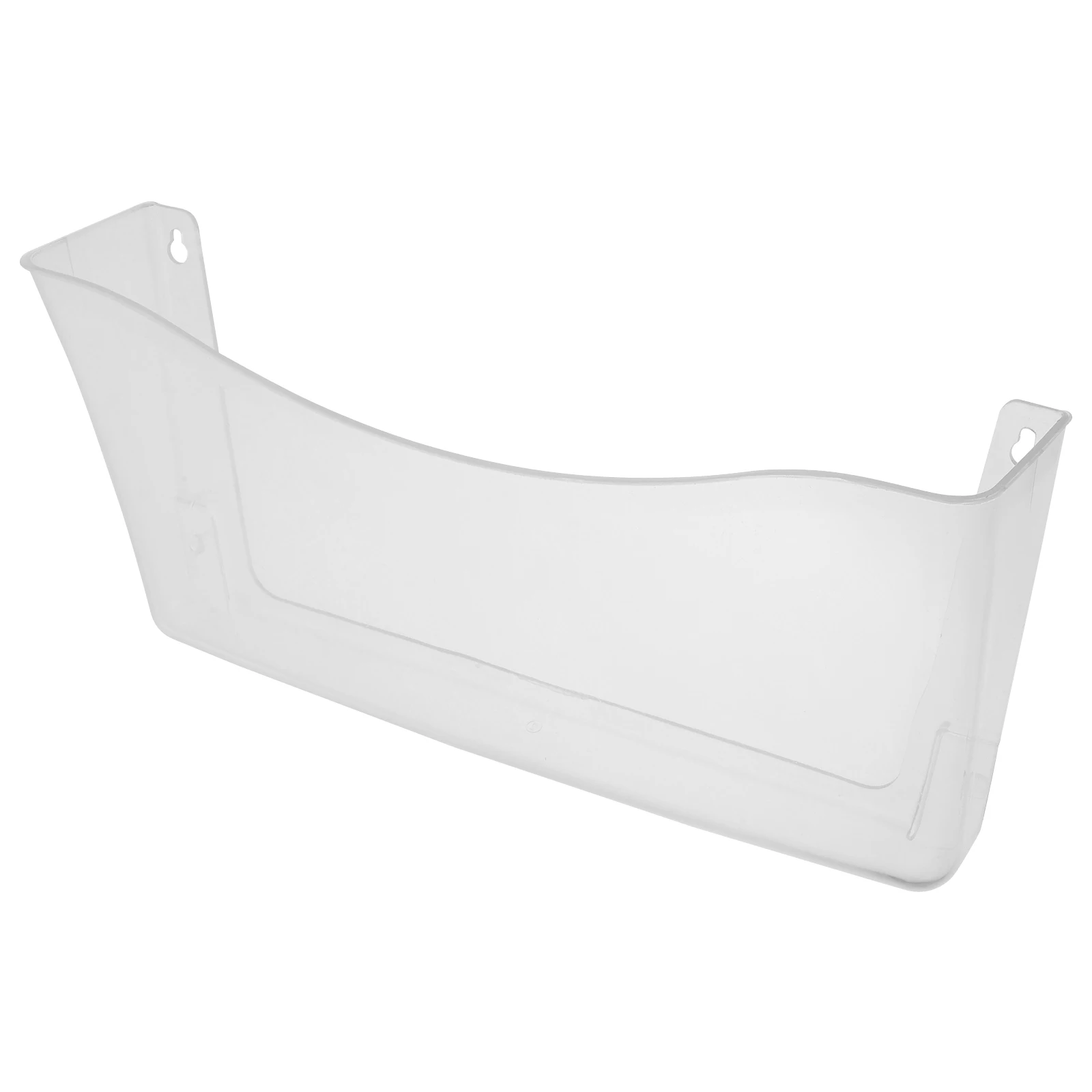 

Wall-Mounted Organizer Transparent Storage Box Space-Saving Sturdy Document Rack Easy Install Wall Mail Organizer Hanging