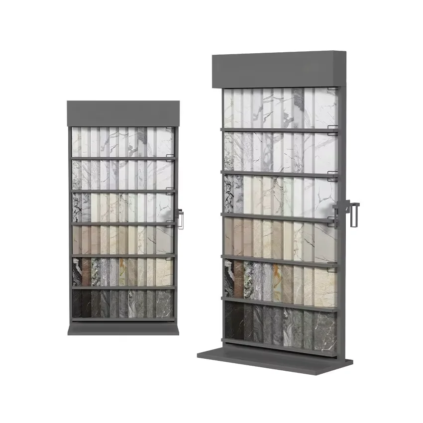 Luxemarbleedge Floor Stand Metal Modern Advertising Customizable Home & Trade Show Display Booth
