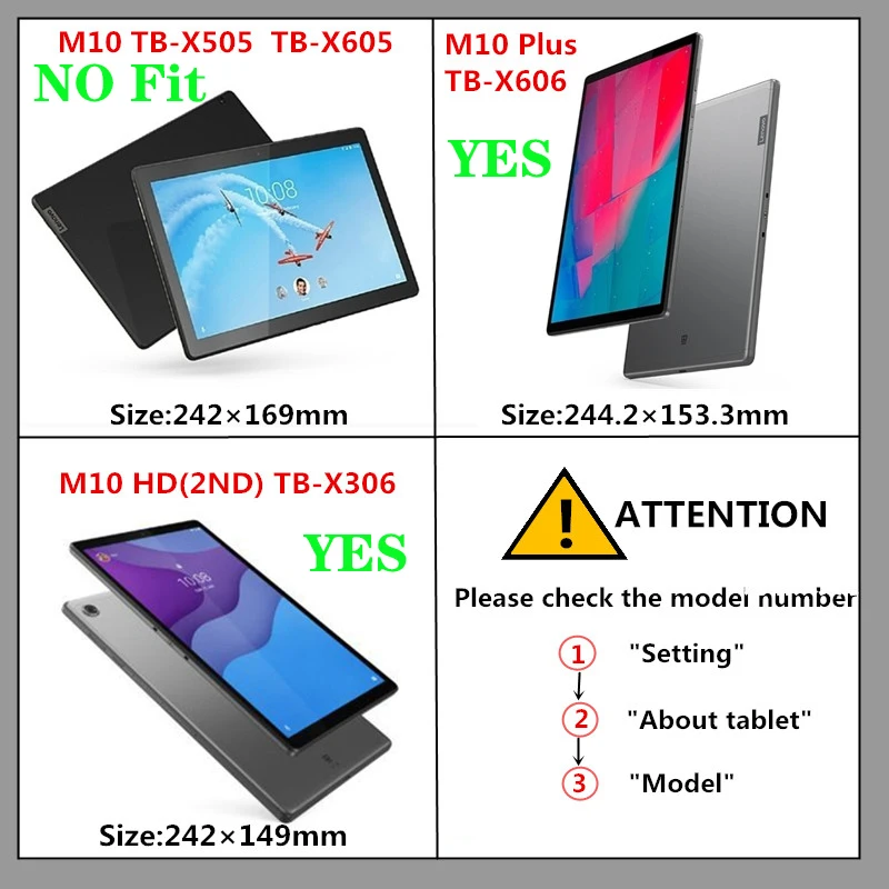 For Lenovo Tab M10 HD 2nd generation X306 X306F 10.1\