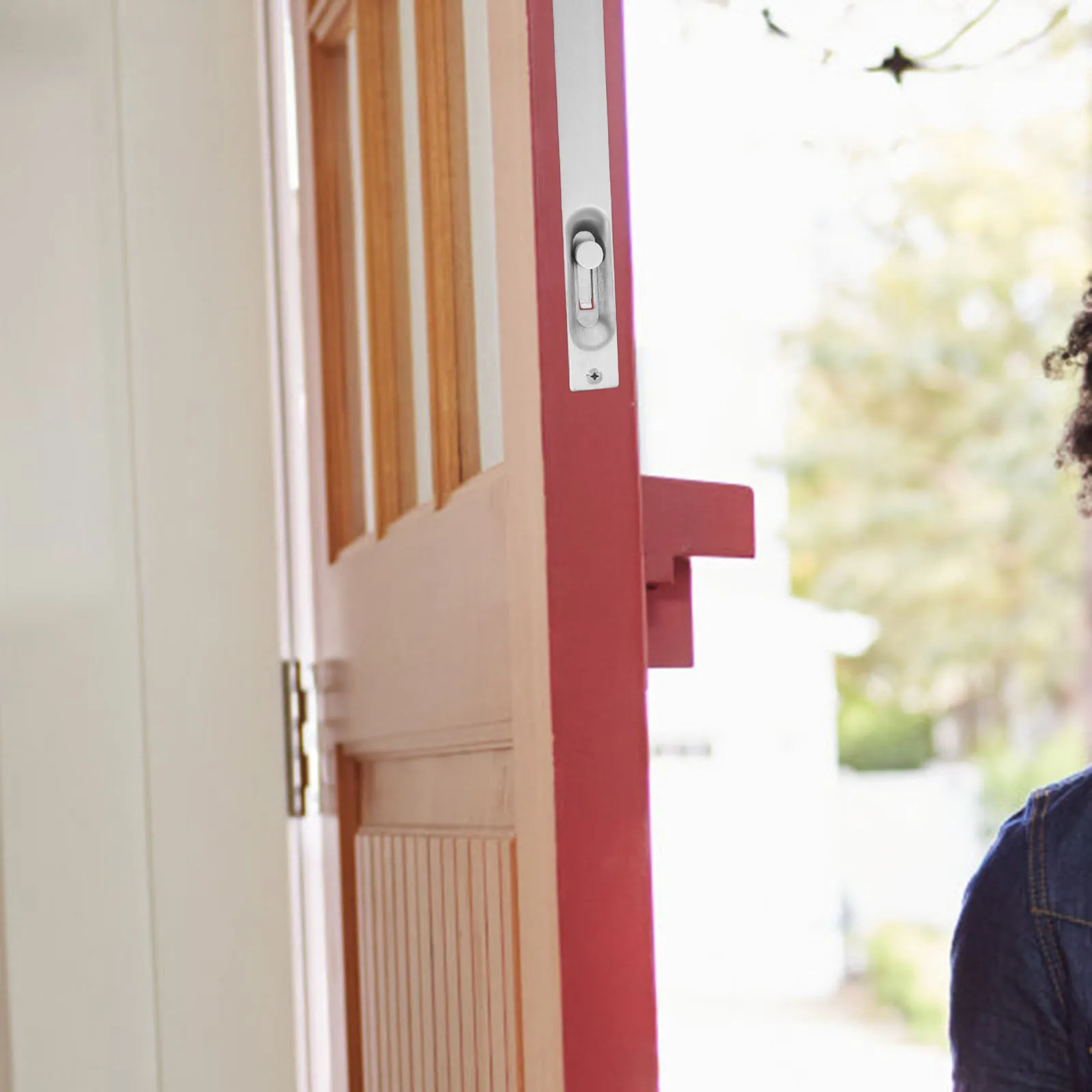 

Stainless Steel Flush Bolt Door Bolt 8 Inch Heavy Duty Security Latch Safety Lock for Double Doors Wooden Doors