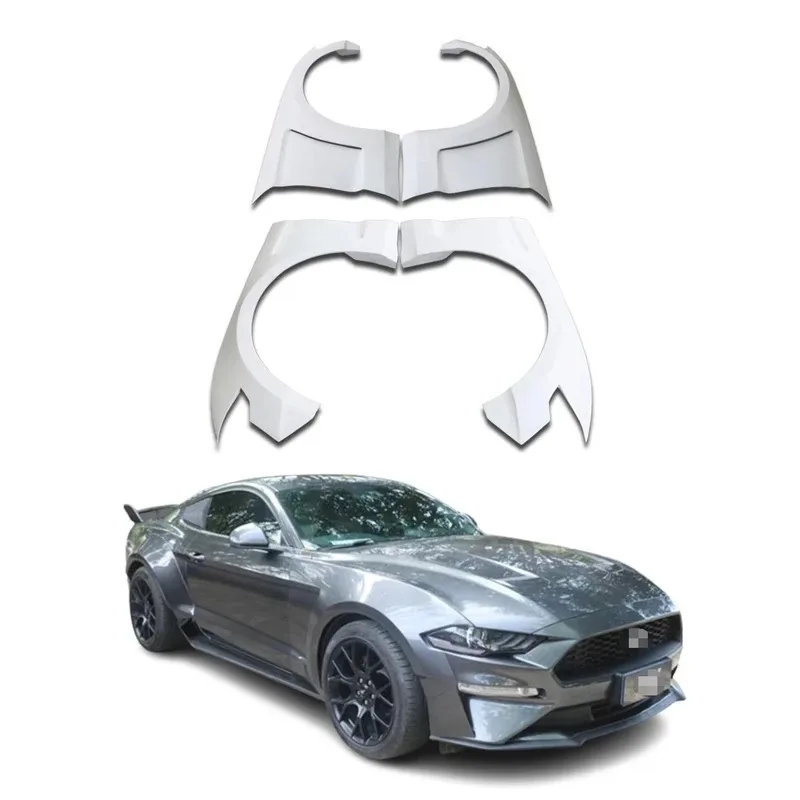 

Wheel Eyebrow Body Kit Bumper Upgrade for Mustang 2018 2019 2020 2021 2022 2023 Peect Fit High Quality Accessories