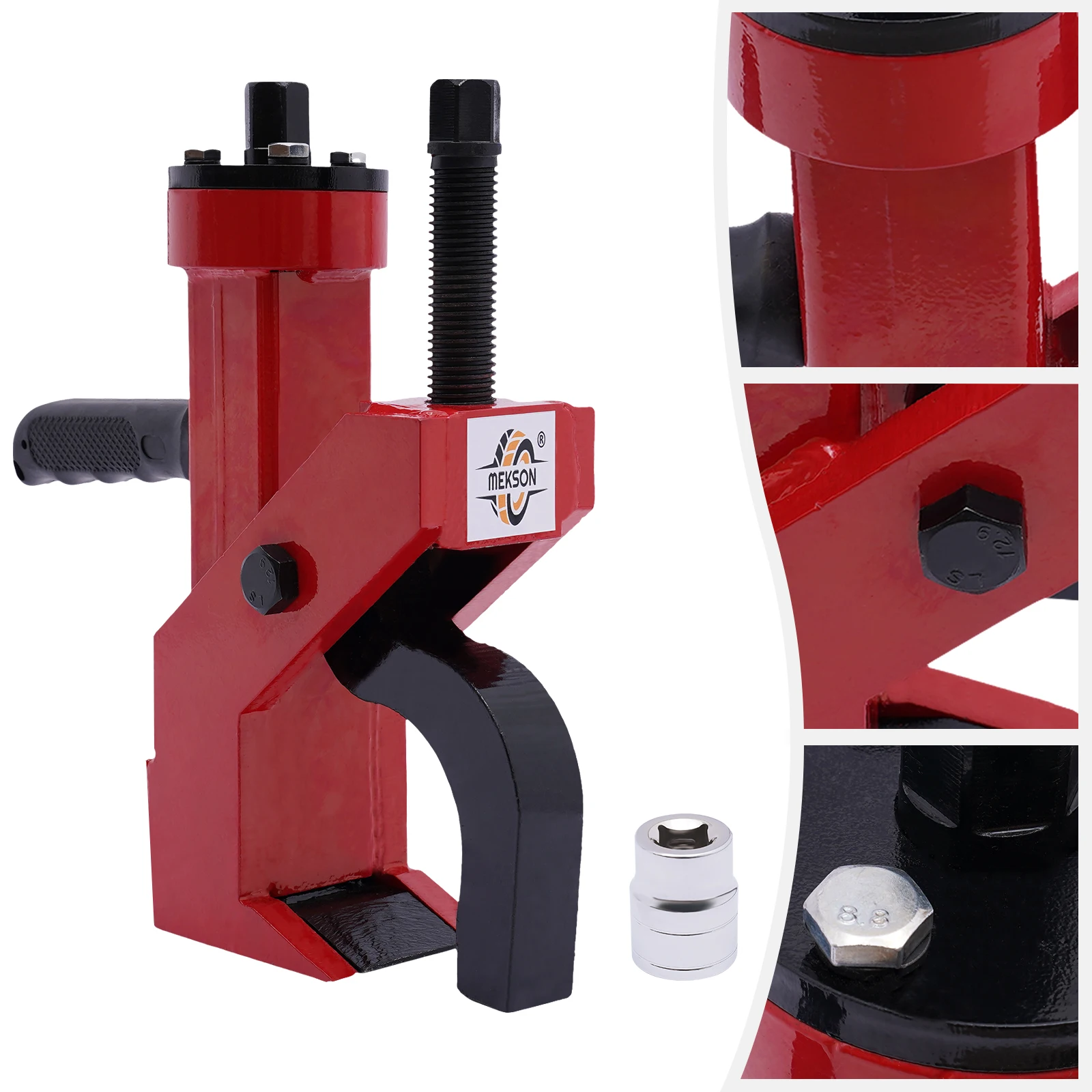 Hydraulic Bead Breaker for Tractor & Truck Tires, 5in Tire Bead Breaker Tool, Universal Manual Tire Changer, Tire Repair Tool