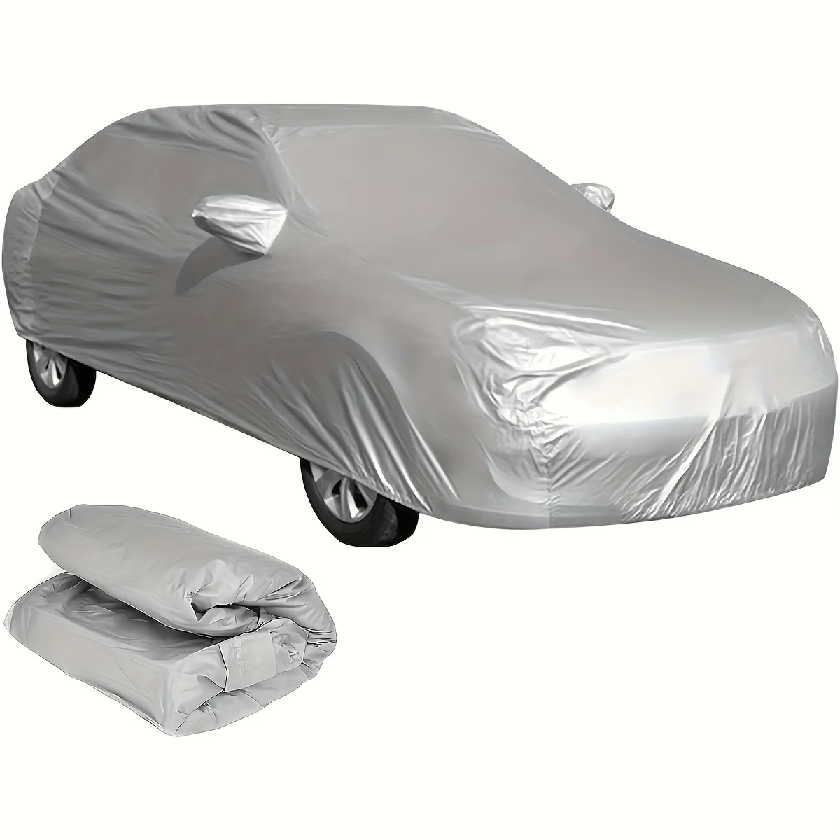 

1 outdoor waterproof car protective vest! UV resistant, rainproof, dust-proof, snow resistant - waterproof all season car cover