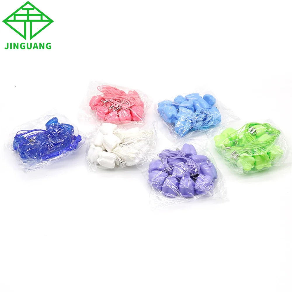 100PCS Plastic Baby Tooth Box with Rope Denture Storage Case Dental Material Dentistry Consumables