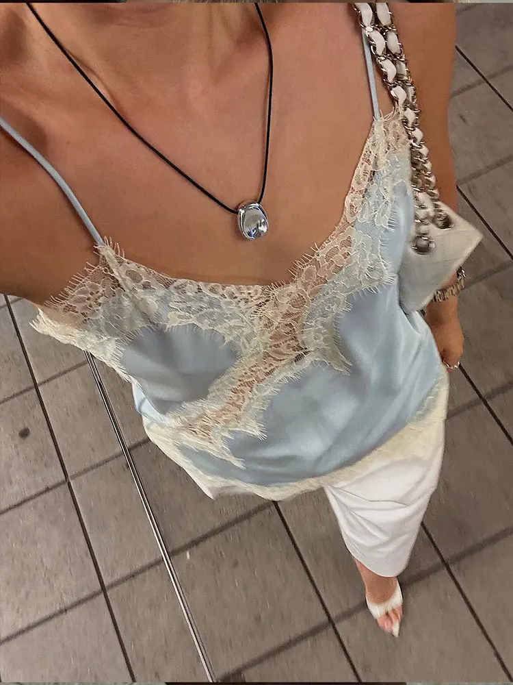 Thumbnail 4 - #53 Latest Lace Trim Camisole Offers