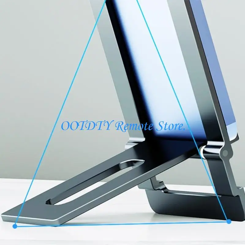  Compact & Stylish Aluminum Phone Stand Foldable Metal Phone Stand Upgrades for Effortless Streaming & Easy Portability