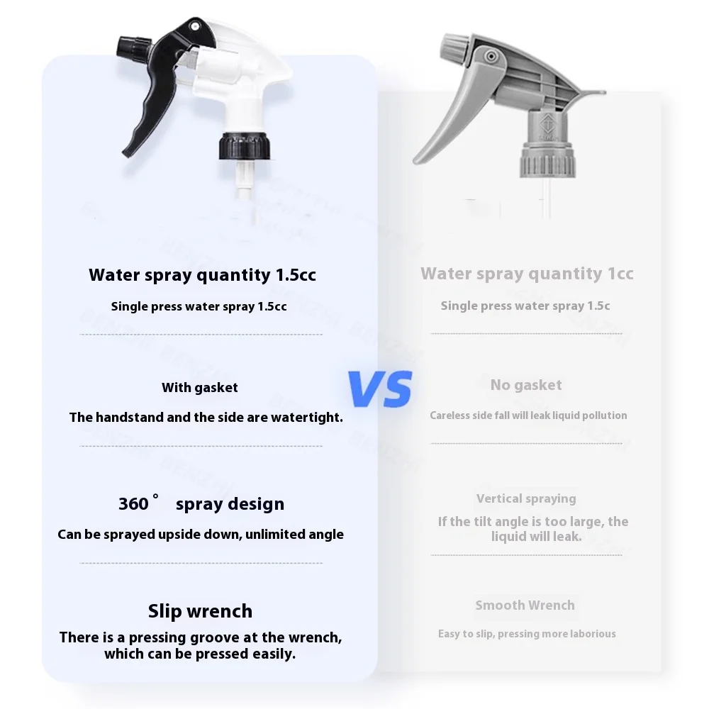 360° non-leaking pressure nozzle \