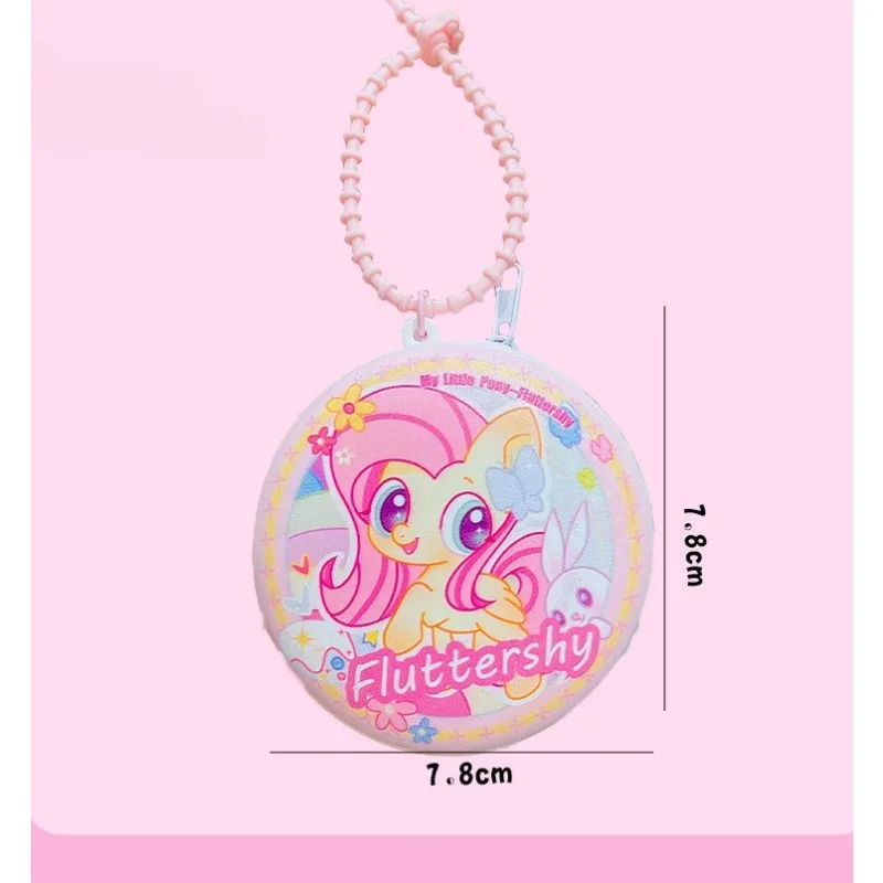 My Little Ponys Cute Coin Purse Keychain Backpack Charm Wallet Card Holder Anime Merchandise