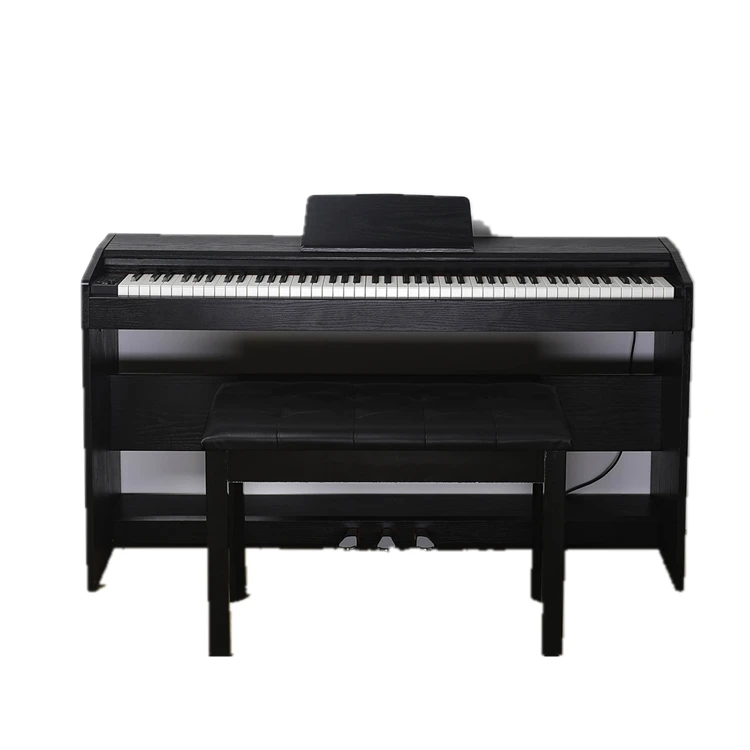 

Wholesale Black Standard Touching Piano 88 Keyboards Electric Digital Piano Made In China