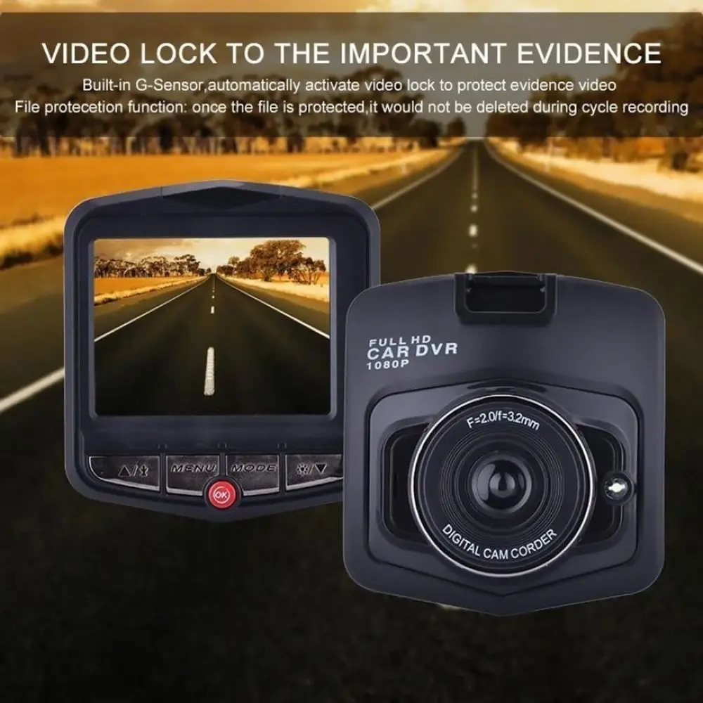 Mini Shield Full HD 1080P Car Recorders Dash Cam Video Recorder DVR Camera