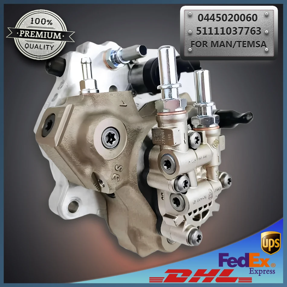 0445020060 51111037763 High-Quality Diesel Common Rail Fuel Pump for Man Engine D0834 D0836 Metropol Opalin