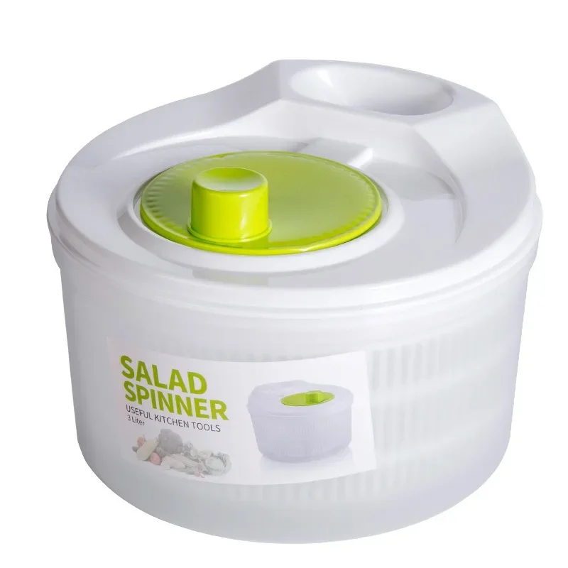 Household Vegetable Dehydrator, Manual and Efficient for Salad and Kitchen Use - Ideal for Drying All Kinds of Vegetables