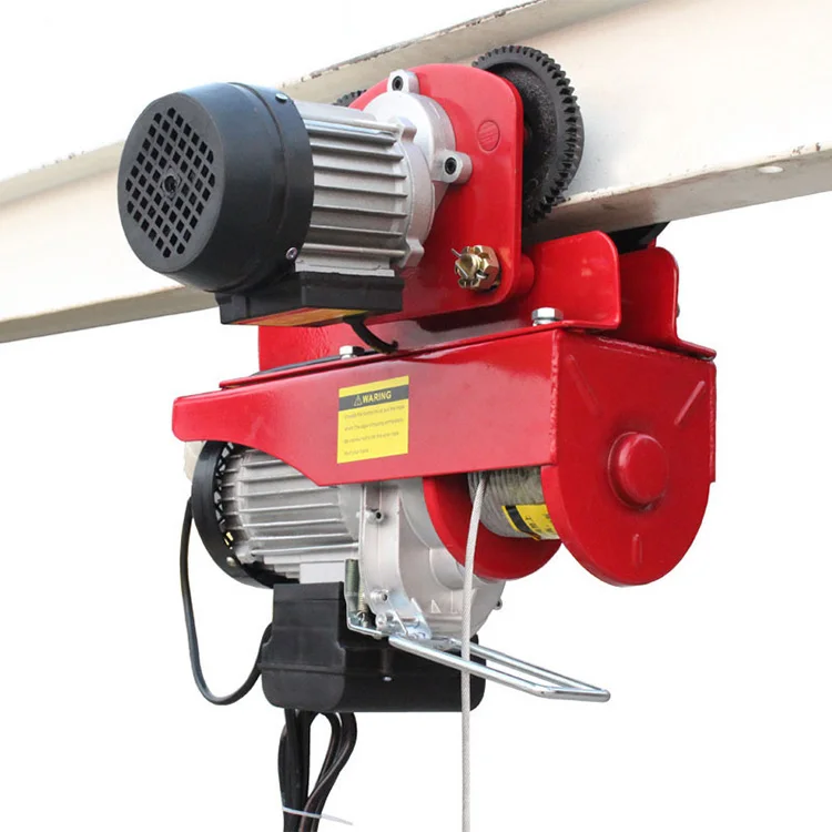 PA Mini Lifting Electric Hoist 100kg 200kg 220V Small Electric Hoist Winch