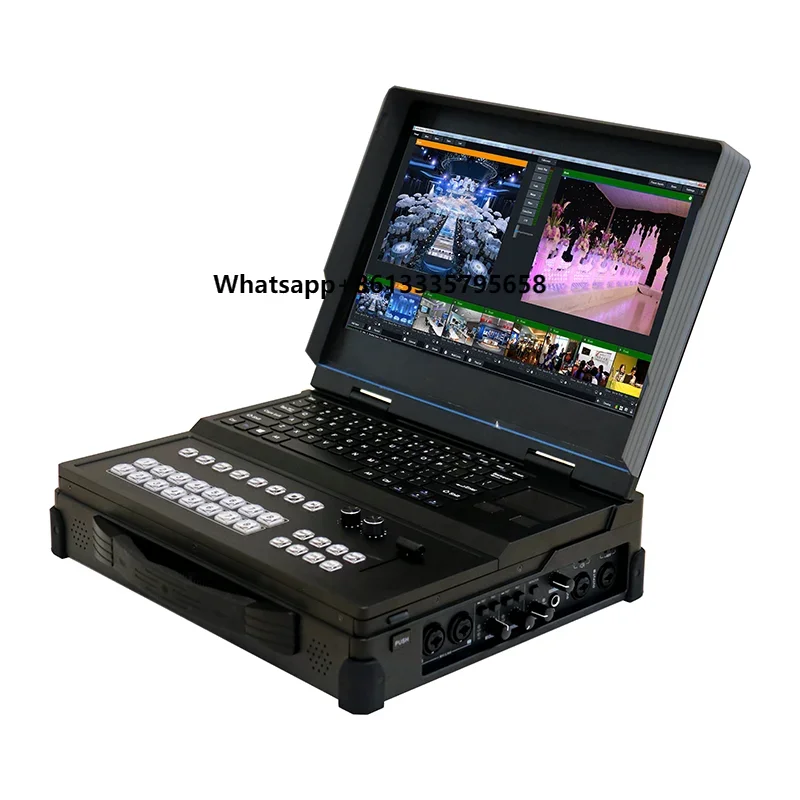 

Live Broadcast Machine 15.6 Inch Video Production Equipment Portable Computer for Live Streaming