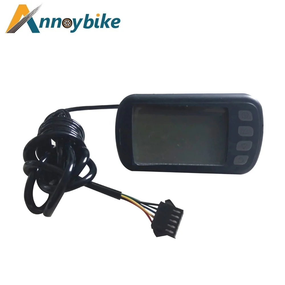 Electric bicycle LCD display 24V36V48V waterproof scooter display with 5 connectors cable display speed adjustment controller