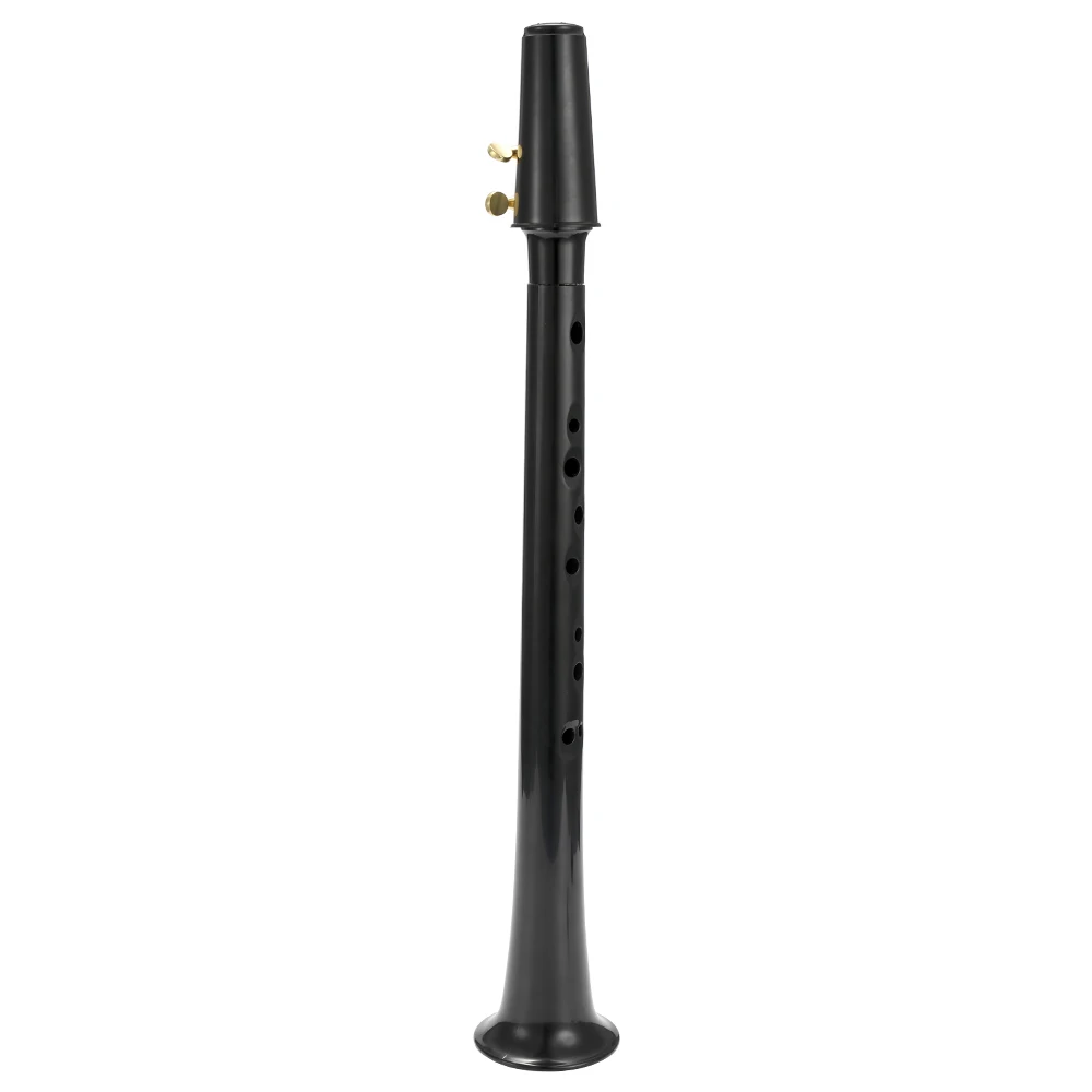 Black Pocket Sax Mini Portable Saxophone C-Key Little Saxophone With Carrying Bag Woodwind Instrument