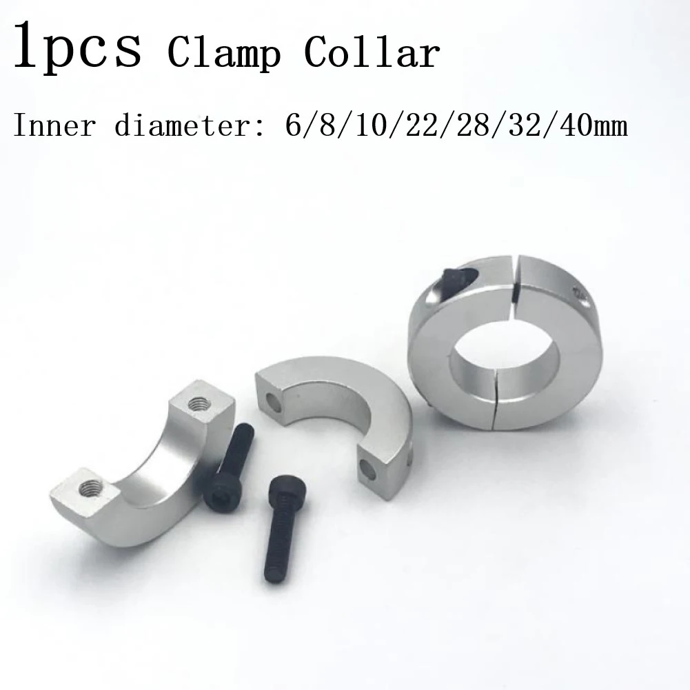 Double Split Clamp Collar Anel de Retenção Setscrew Eixo tipo Colar mm a 40 mm 1pc