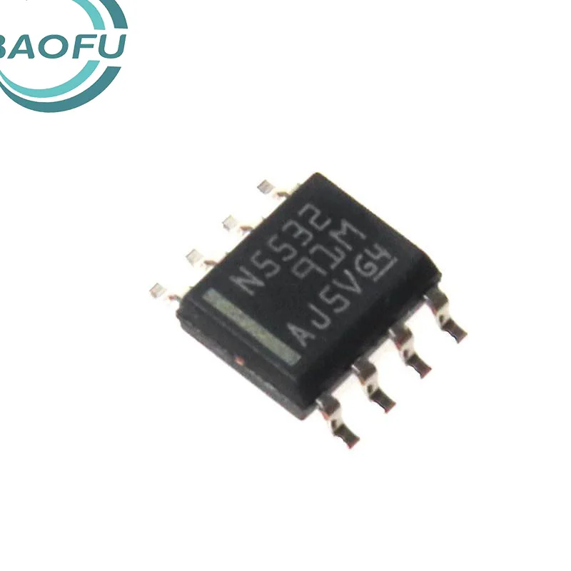 

10pcs New original NE5532DR SOP-8 NE5532P DIP-8 low-noise dual operational amplifier IC chip