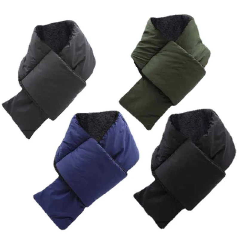 Waterproof Cotton Snood Men Outdoor Winter Thermal Warm Hiking Skiing Scarves Windproof Neck Warmer Camping Cycling Scarf Women