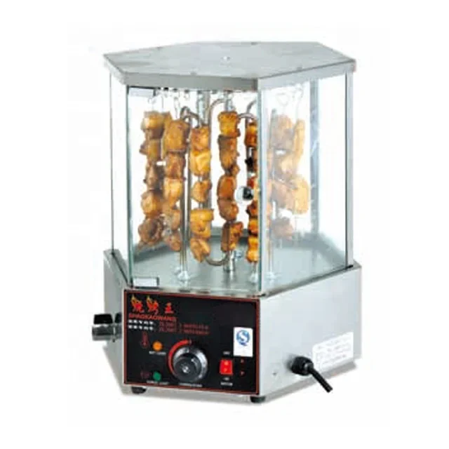 Grill Chicken Roaster Machine Commercial Pig Roaster Electric Rotary Mutton Beef Meat String Roaster