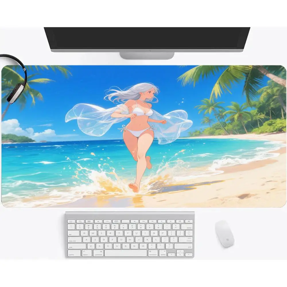 

Коврик для мыши Размер настольного коврика для офиса, большой коврик для спальни, противоскользящий коврик для мыши для ноутбука, настольного компьютера