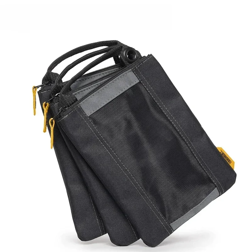 Fastener Bags 3 Pack Nail Power Tool  Accessories Suspension Type Storage Bag Easy Carry