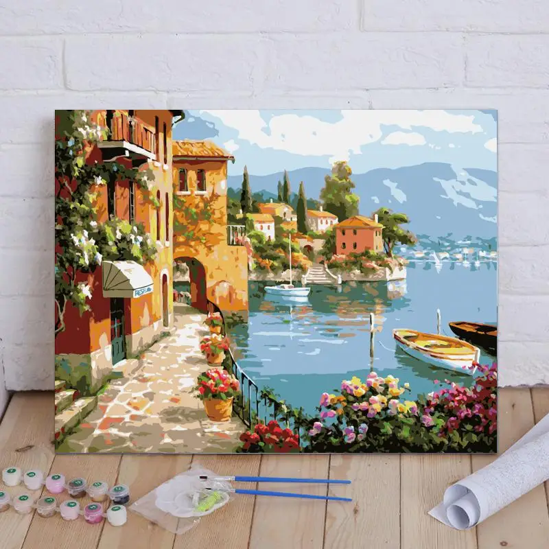

4774591 Digital oil painting living room decorative painting sofa background wall hanging painting