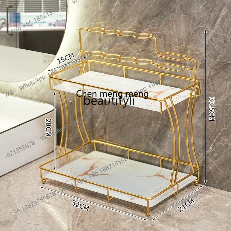 cn8350 LHY zq  Bathroom Storage Rack Bathroom Washing and Washing Vanity Storage Rack Toilet Affordable Luxury Style Toothbrush