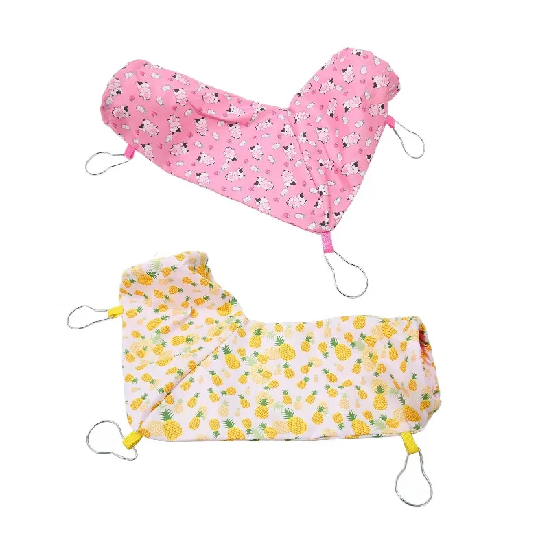 

Угловой туннель для свиней и крыс, легко фиксируемый полиэстер, милый компактный туннель для дома, для хомяка, маленького домашнего животного, угловой туннель для гвиней