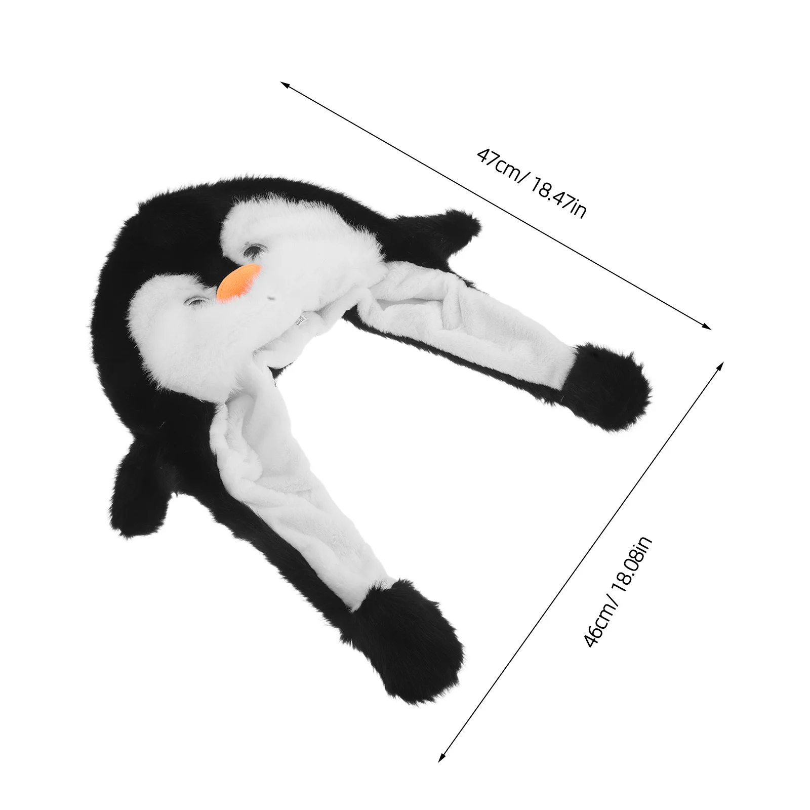 Cappello con orecchie in movimento, berretto invernale caldo con paraorecchie, berretto Kawaii per donne e ragazze, cappello interattivo con animali, simpatico cappello riscaldante per le orecchie