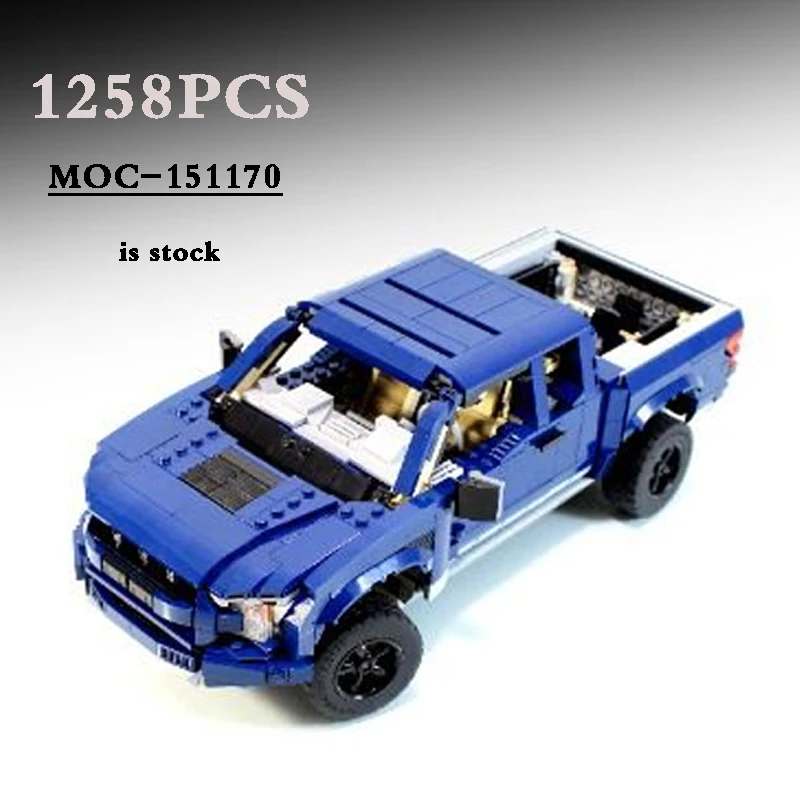 Classic Racing MOC-151170 1258pcs Sports Car Model-10265 Alternative Design DIY Model Building Blocks Toy Birthday Gift