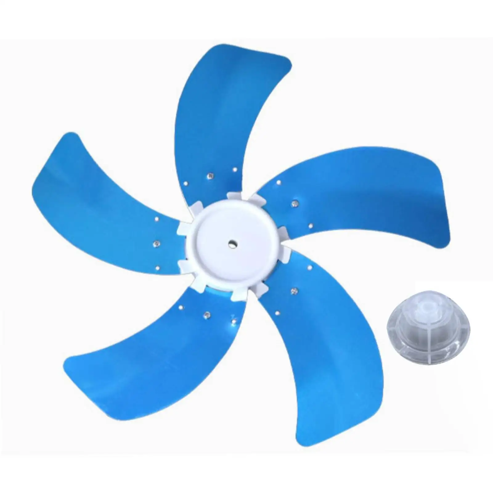 Fan Vane Replacement Five Vane Stylish Directly Replace Creative High Performance Accessory for Table Fan Living Room Home