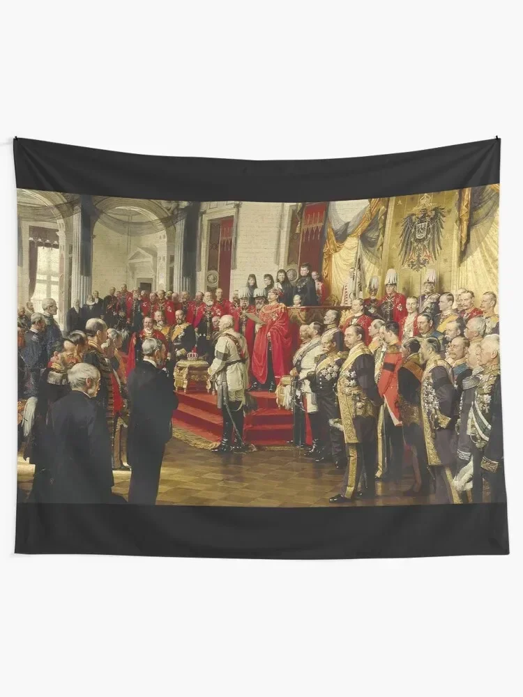 Kaiser Wilhelm II at Opening of Parliament 1888 Tapestry Room Ornaments Luxury Living Room Decoration Cute Room Decor Tapestry