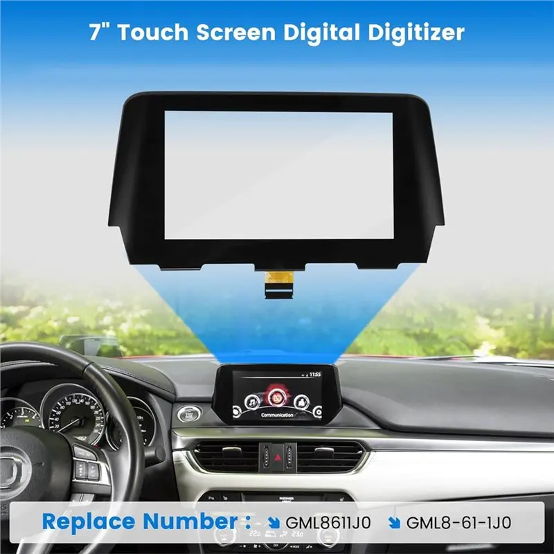 Replacement Anti-Glare Glass Touch Screen Digitizer 7