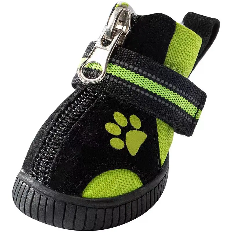 Paw Shoes For Small Dogs Medium Large All Breed Pet Boots Sneakers Chihuahua Poodle York 4pcs/set Foot Accessories Wear 8 Sizes